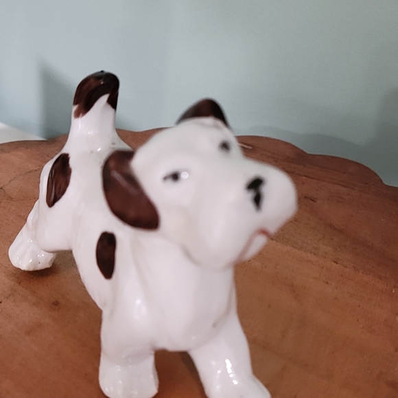 Vintage Handpainted Ceramic Boston Terrier Figure 3" - Picture 2 of 8